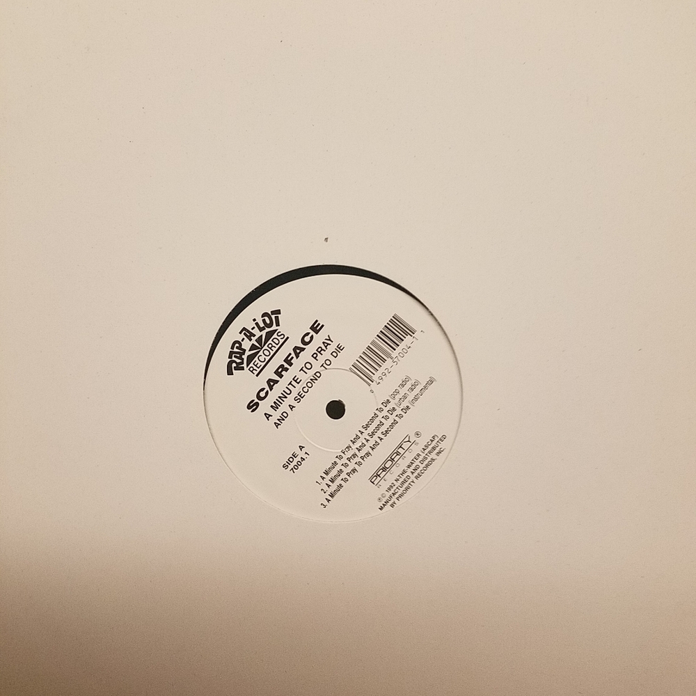 Scarface vinyl record